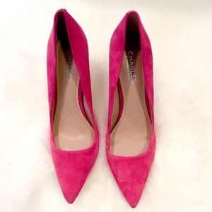 Pink pumps, size 8.5M, Charles by Charles David